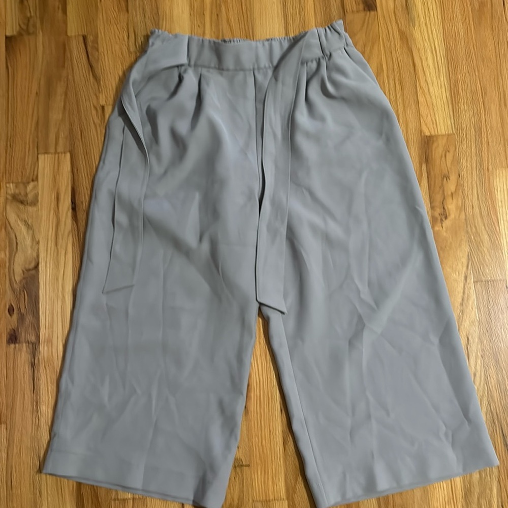 Gray business Lululemon pants tie front